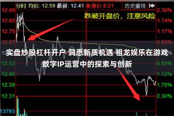 实盘炒股杠杆开户 洞悉新质机遇 祖龙娱乐在游戏数字IP运营中的探索与创新