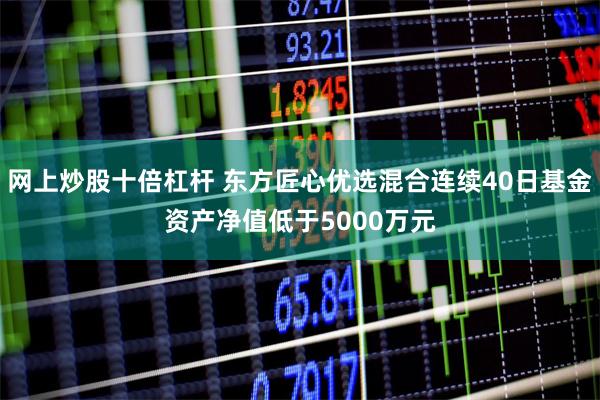 网上炒股十倍杠杆 东方匠心优选混合连续40日基金资产净值低于5000万元